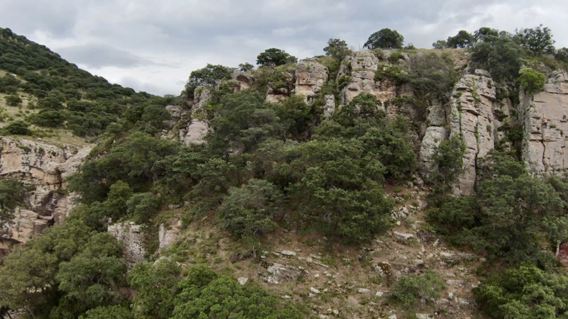 Zona de escalada Tepuzas